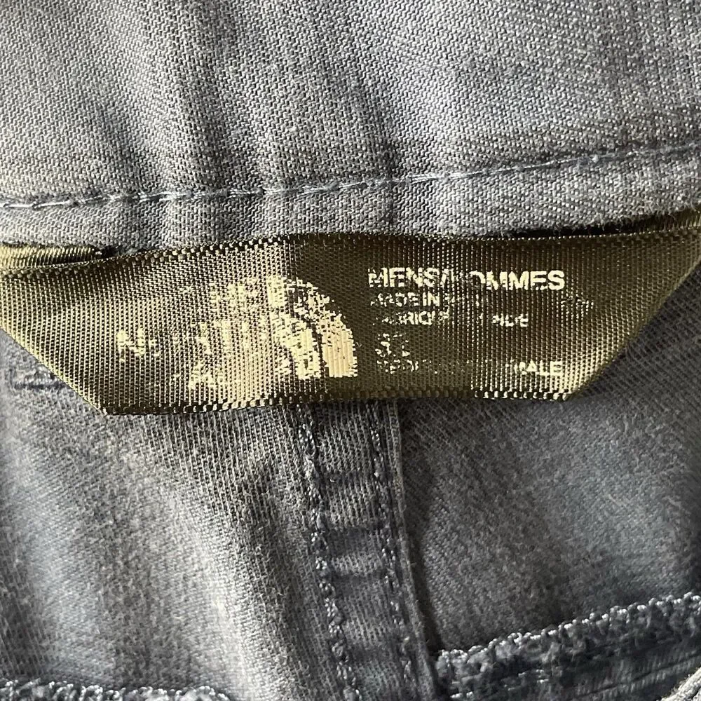 North Face Blue Shorts Men’s 32 Rockaway Hiking Walking Glen Check Pattern